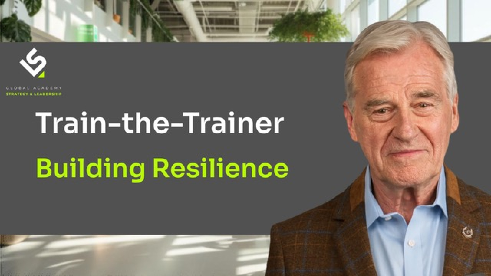 Train-the-Trainer on Building Resilience